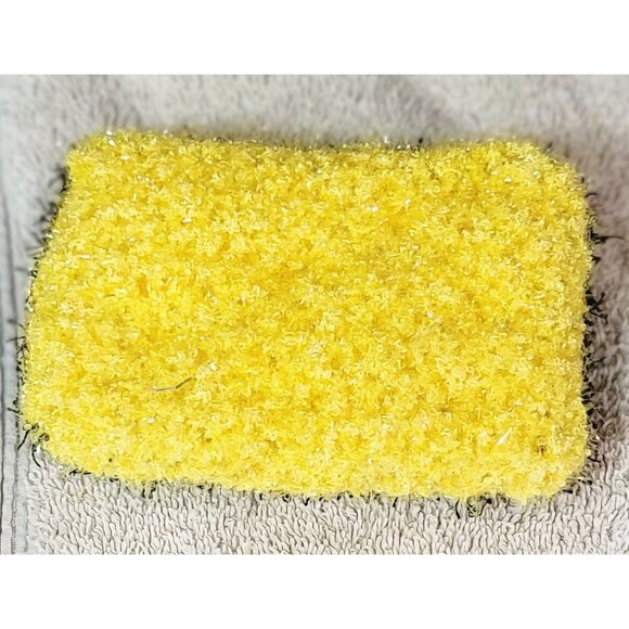 Black and Yellow Kitchen Scrubby - Picture 6 of 7